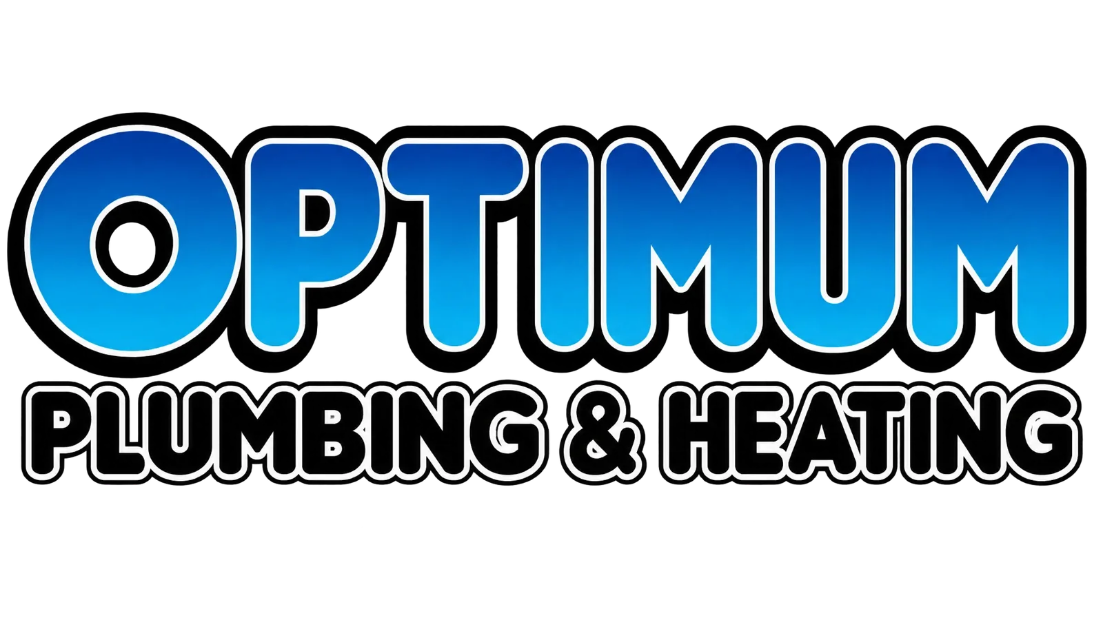 optimum plumbing & heating — the logo