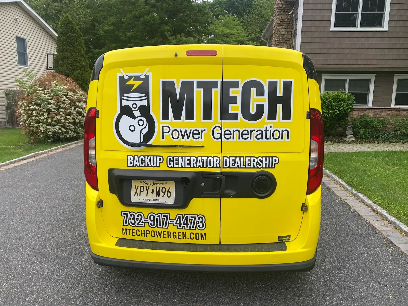 MTECH POWER GENERATION partial wrap — rear doors
